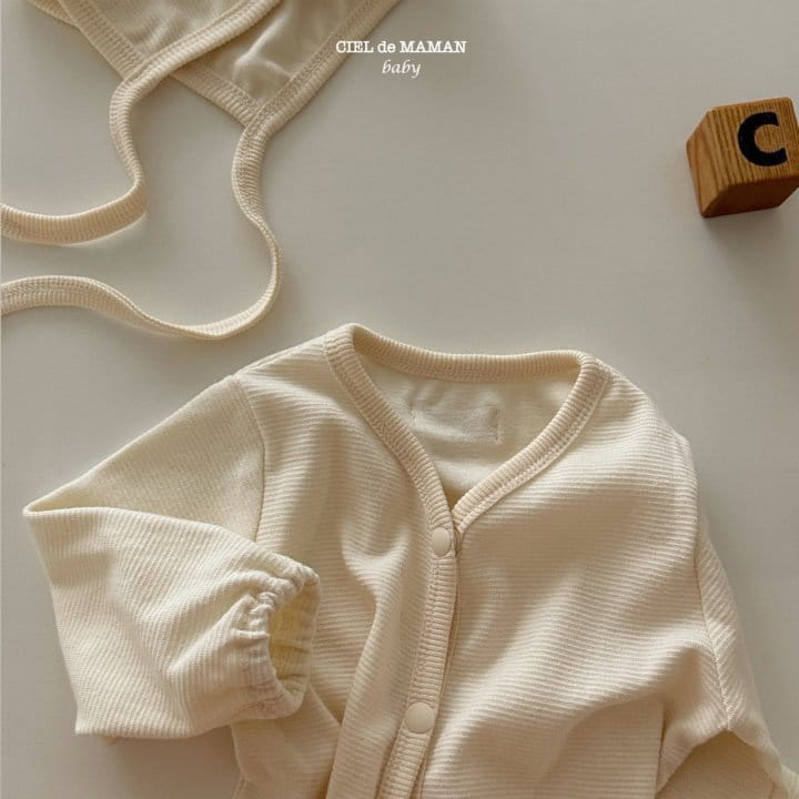 Ciel De Maman - Korean Baby Fashion - #babyoninstagram - Welcome All In One Set - 4