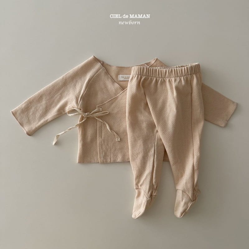 Ciel De Maman - Korean Baby Fashion - #babyootd - Organic Pure Set - 4