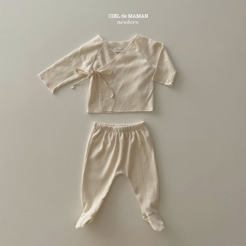 Ciel De Maman - Korean Baby Fashion - #babywear - Organic Pure Set - 6