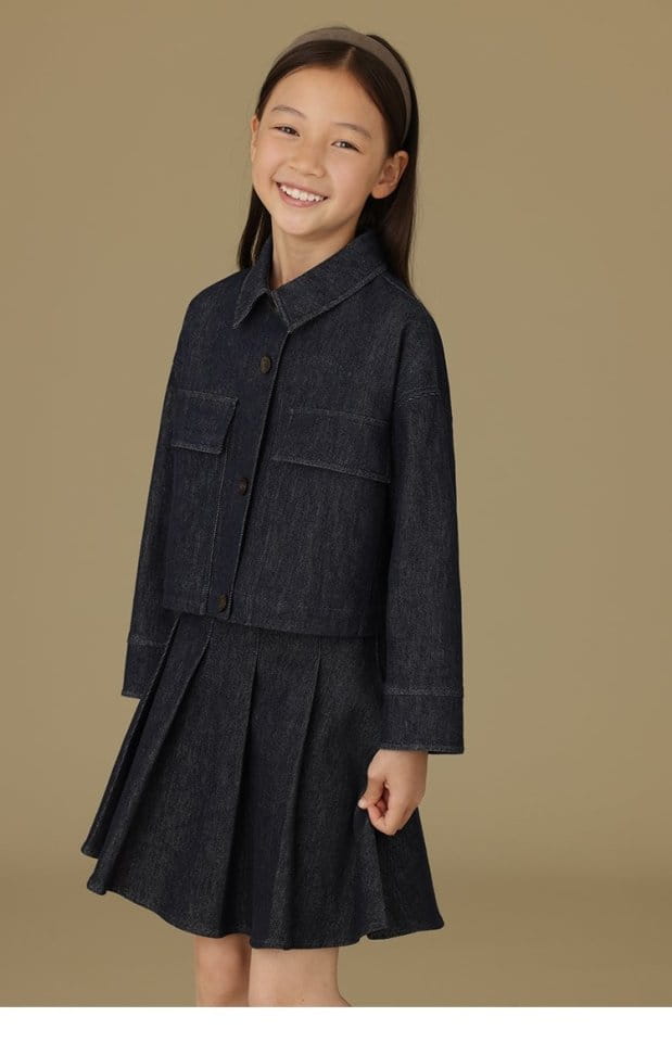 Ciel De Maman - Korean Children Fashion - #Kfashion4kids - Double Pocket Short Jacket