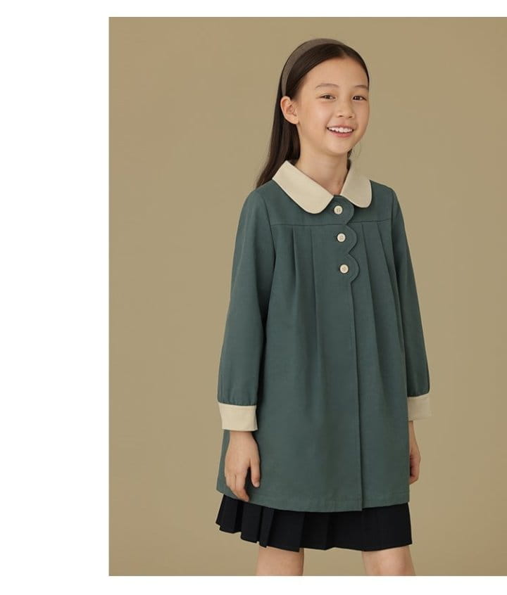 Ciel De Maman - Korean Children Fashion - #childofig - Peter Pan Trench Coat - 8