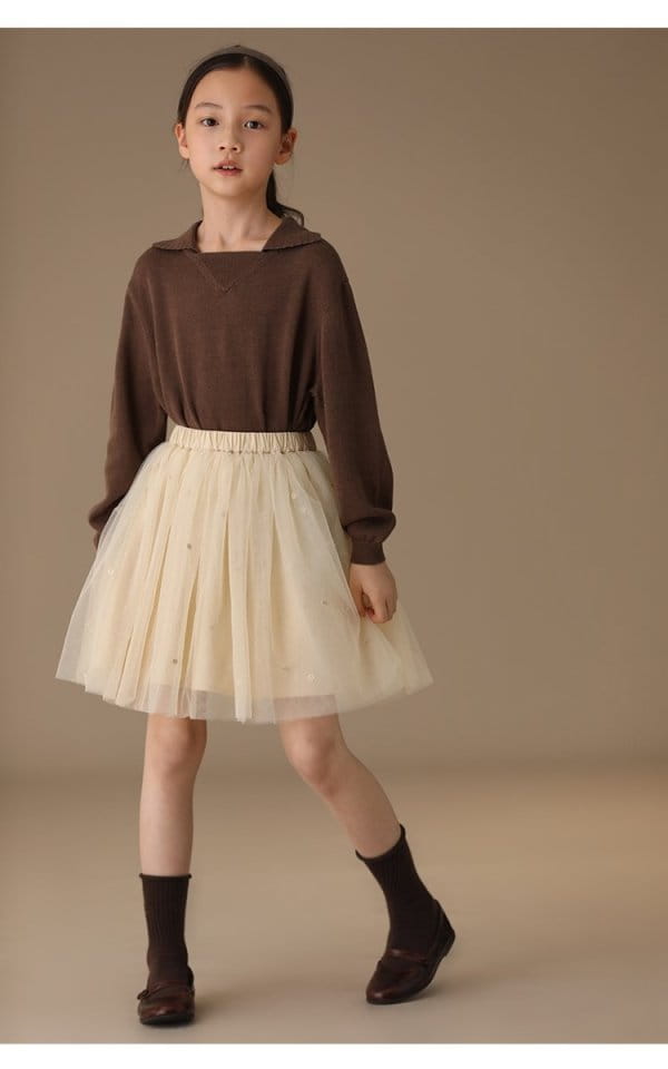 Ciel De Maman - Korean Children Fashion - #childofig - Wool Knit Tee - 3