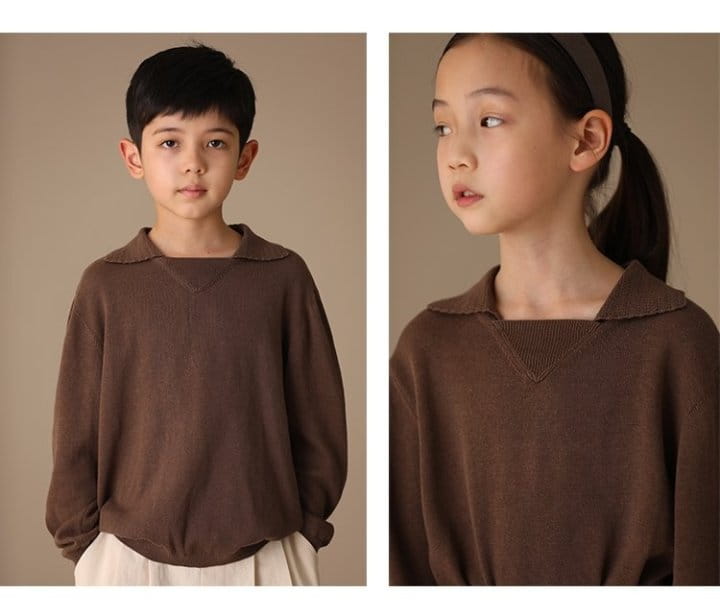 Ciel De Maman - Korean Children Fashion - #childofig - Wool Knit Tee - 4