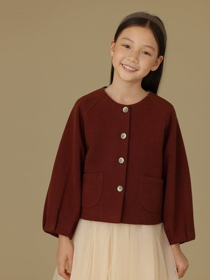Ciel De Maman - Korean Children Fashion - #childofig - Single Button Cardigan Jacket - 11