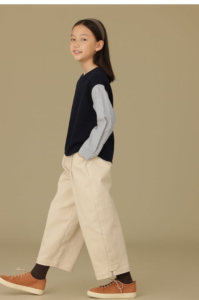 Ciel De Maman - Korean Children Fashion - #prettylittlegirls - Button Pants - 4