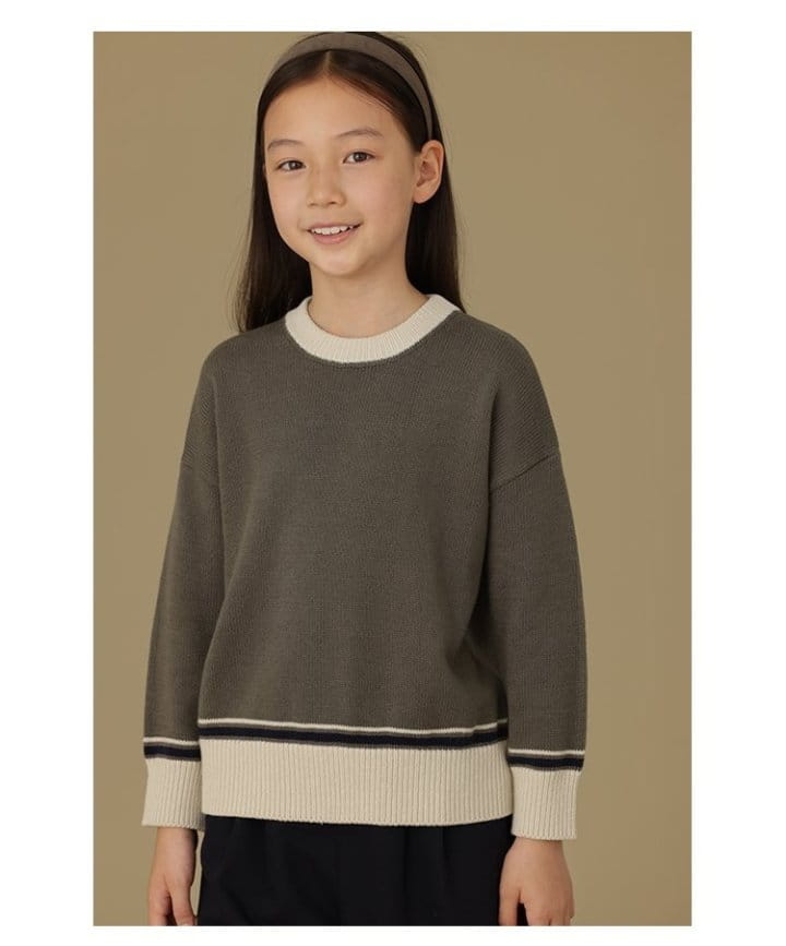 Ciel De Maman - Korean Children Fashion - #childofig - Color Pullover Tee - 2