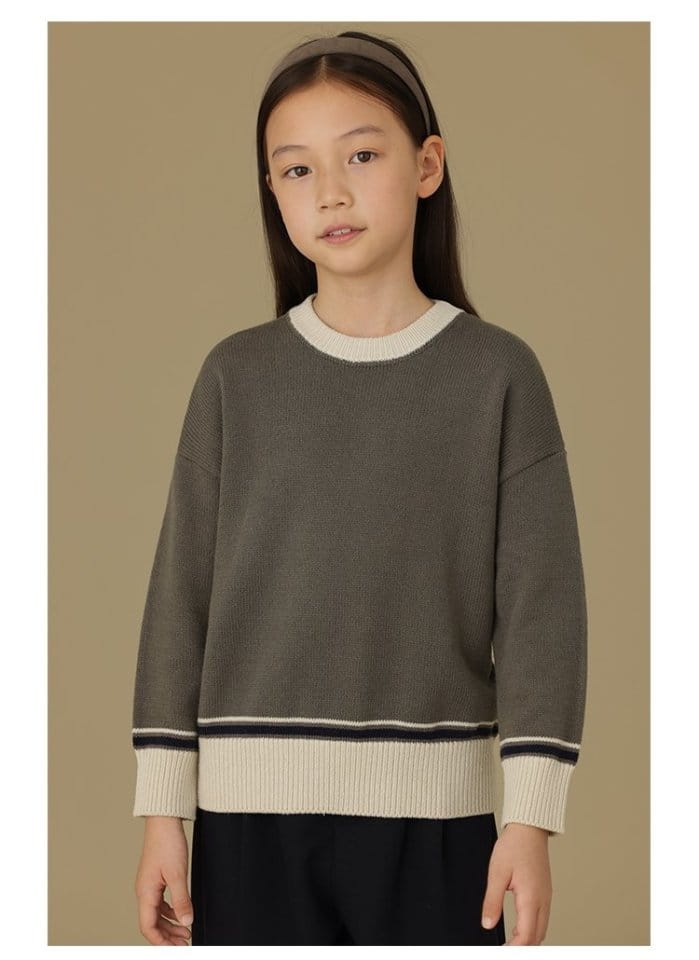 Ciel De Maman - Korean Children Fashion - #childofig - Color Pullover Tee - 4
