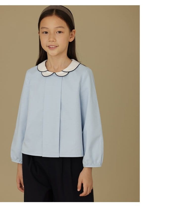 Ciel De Maman - Korean Children Fashion - #childrensboutique - Flower Blouse - 8