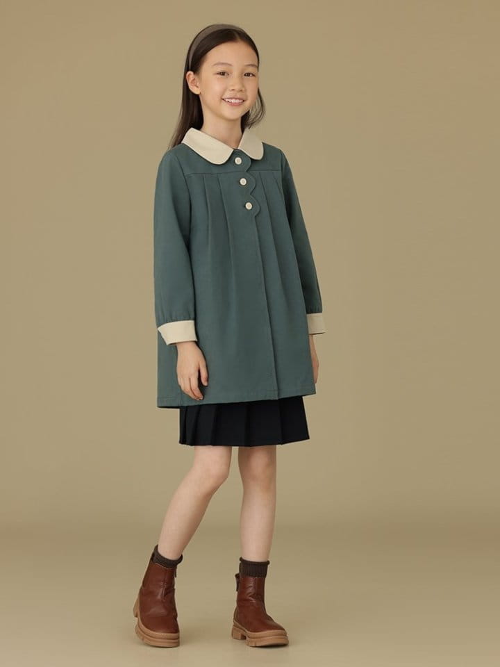 Ciel De Maman - Korean Children Fashion - #designkidswear - Peter Pan Trench Coat - 11