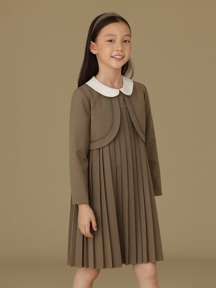Ciel De Maman - Korean Children Fashion - #designkidswear - Borelo Jacket One-piece Set - 11