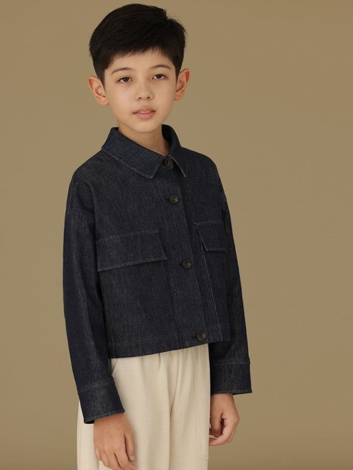 Ciel De Maman - Korean Children Fashion - #designkidswear - Double Pocket Short Jacket - 11