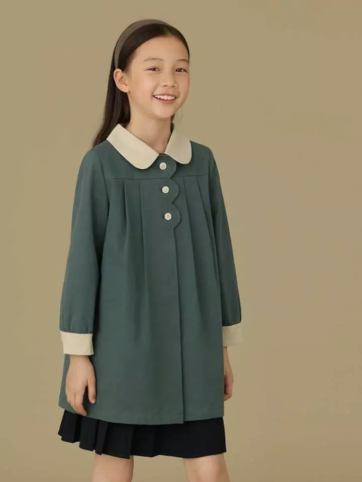 Ciel De Maman - Korean Children Fashion - #discoveringself - Peter Pan Trench Coat - 12