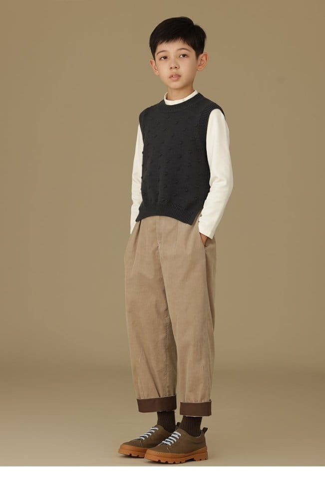 Ciel De Maman - Korean Children Fashion - #fashionkids - Pompom Vest - 7