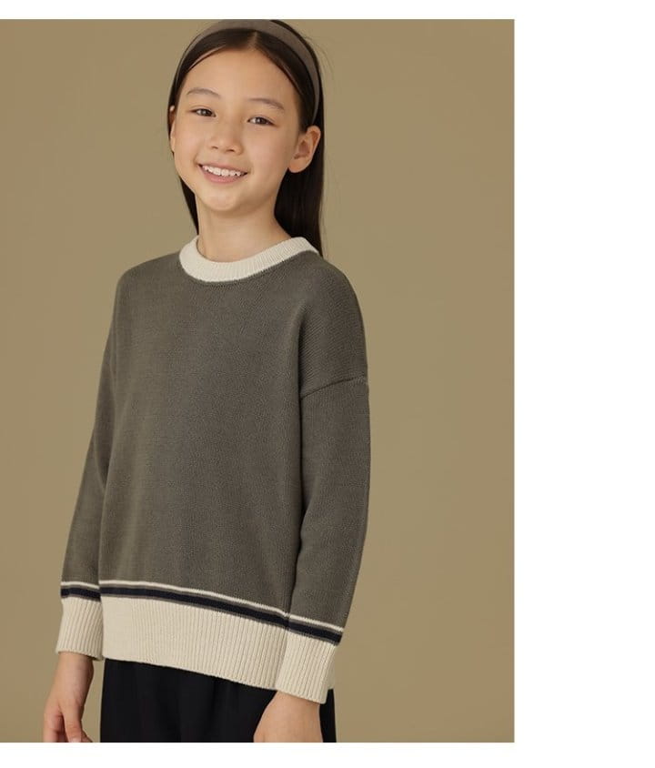 Ciel De Maman - Korean Children Fashion - #fashionkids - Color Pullover Tee - 7