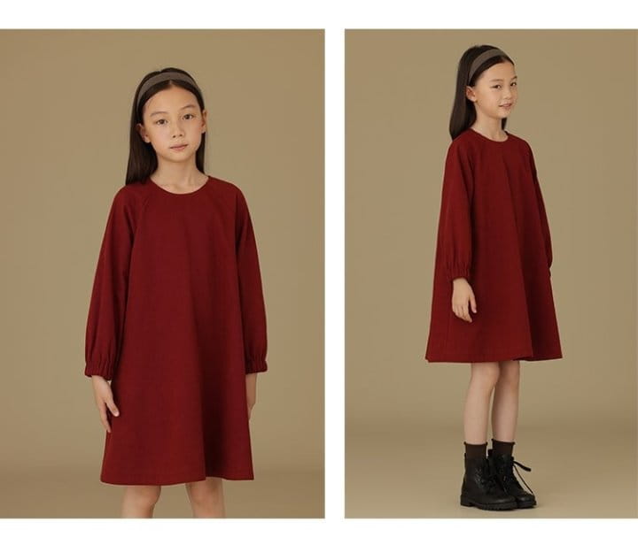 Ciel De Maman - Korean Children Fashion - #fashionkids - Twill Round One-piece - 4