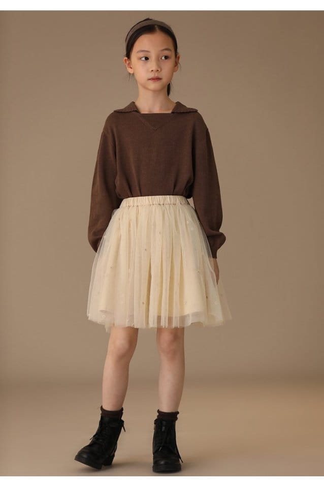 Ciel De Maman - Korean Children Fashion - #kidsshorts - Wool Knit Tee - 9
