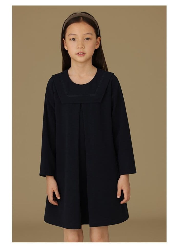 Ciel De Maman - Korean Children Fashion - #fashionkids - Marine School One-piece - 4