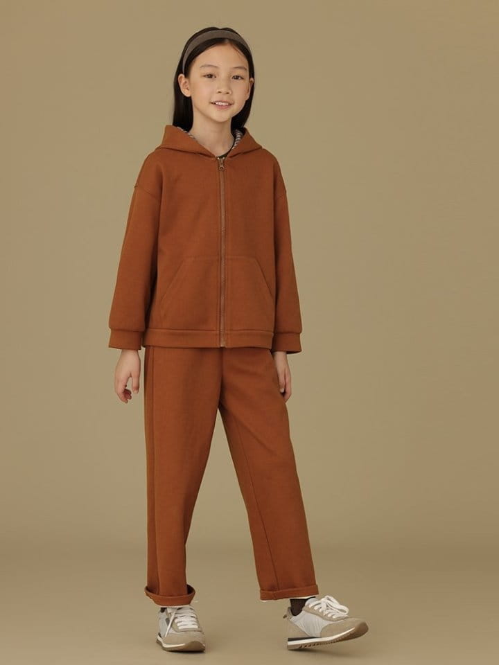 Ciel De Maman - Korean Children Fashion - #kidsstore - Amber Hoody Zip-up - 7