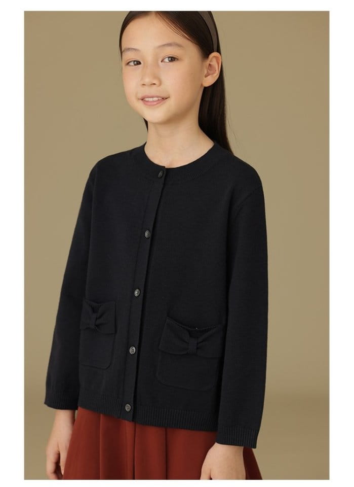 Ciel De Maman - Korean Children Fashion - #kidzfashiontrend - Ribbon Cardigan - 3