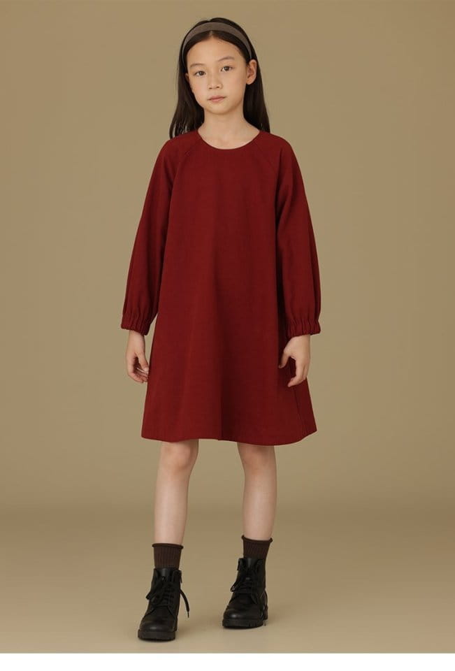 Ciel De Maman - Korean Children Fashion - #kidzfashiontrend - Twill Round One-piece - 6