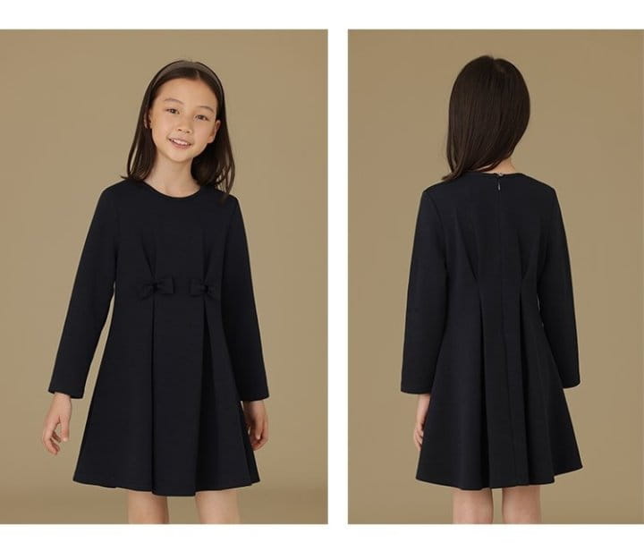 Ciel De Maman - Korean Children Fashion - #kidzfashiontrend - Ribbon Span One-piece - 5