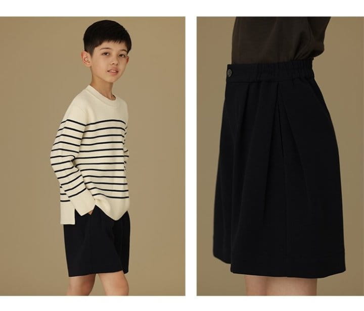 Ciel De Maman - Korean Children Fashion - #kidsstore - Front Wrinkle Shorts - 4