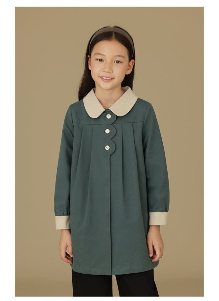 Ciel De Maman - Korean Children Fashion - #Kfashion4kids - Peter Pan Trench Coat - 4