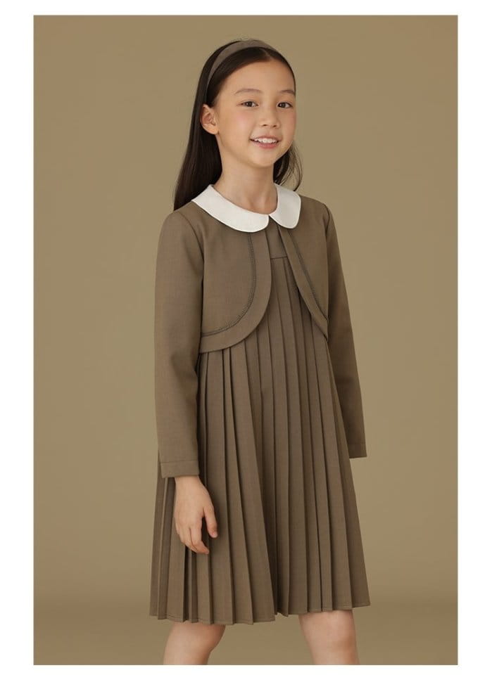 Ciel De Maman - Korean Children Fashion - #Kfashion4kids - Borelo Jacket One-piece Set - 4