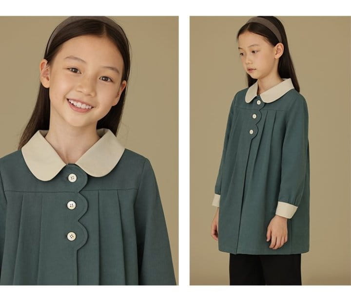 Ciel De Maman - Korean Children Fashion - #magicofchildhood - Peter Pan Trench Coat - 5