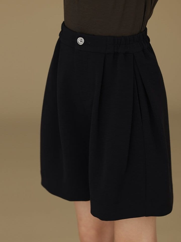 Ciel De Maman - Korean Children Fashion - #minifashionista - Front Wrinkle Shorts - 8