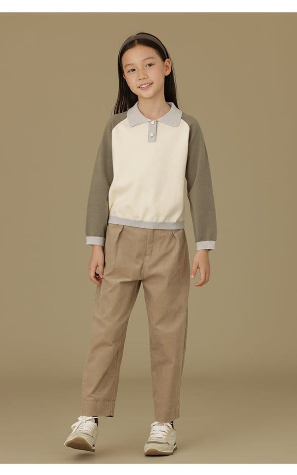Ciel De Maman - Korean Children Fashion - #prettylittlegirls - Flo Neck Sweater - 2