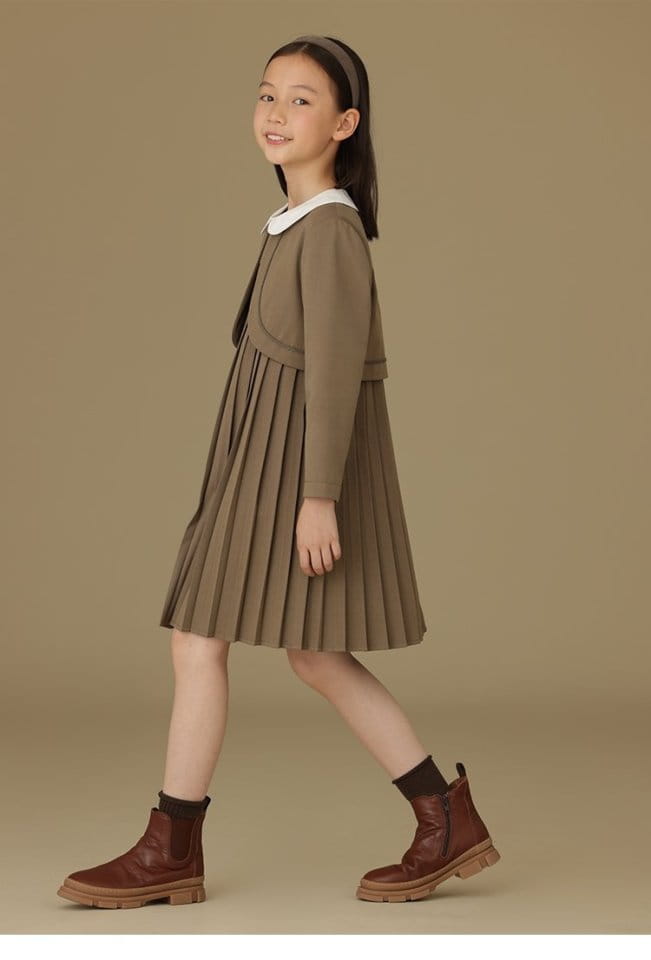 Ciel De Maman - Korean Children Fashion - #prettylittlegirls - Borelo Jacket One-piece Set - 7