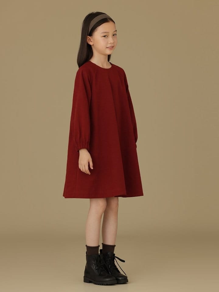 Ciel De Maman - Korean Children Fashion - #todddlerfashion - Twill Round One-piece - 12