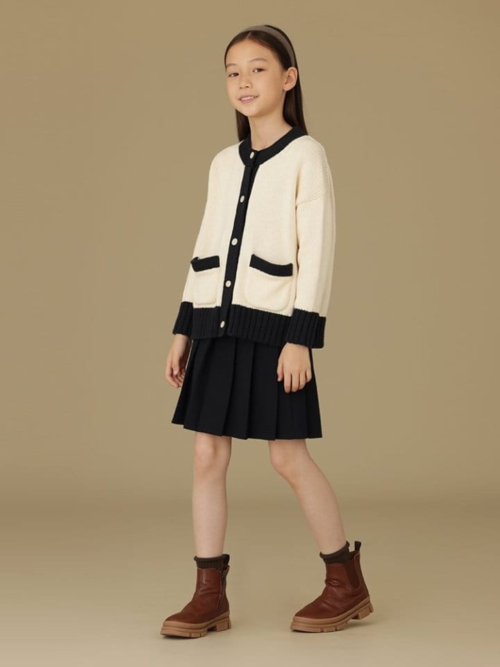 Ciel De Maman - Korean Children Fashion - #todddlerfashion - Single Button Collar Cardigan - 9