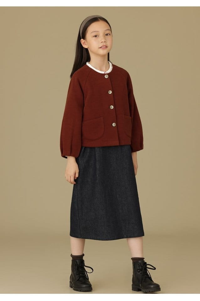 Ciel De Maman - Korean Children Fashion - #todddlerfashion - Single Button Cardigan Jacket - 8
