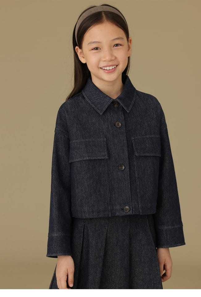Ciel De Maman - Korean Children Fashion - #todddlerfashion - Double Pocket Short Jacket - 6