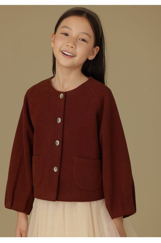Ciel De Maman - Korean Children Fashion - #toddlerclothing - Single Button Cardigan Jacket - 9