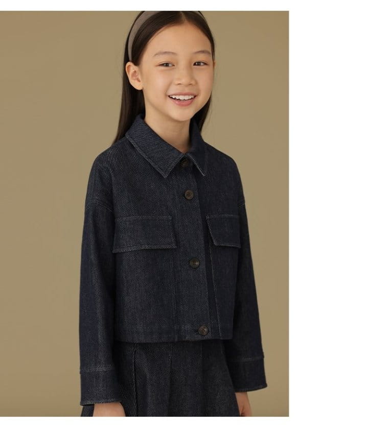 Ciel De Maman - Korean Children Fashion - #toddlerclothing - Double Pocket Short Jacket - 7