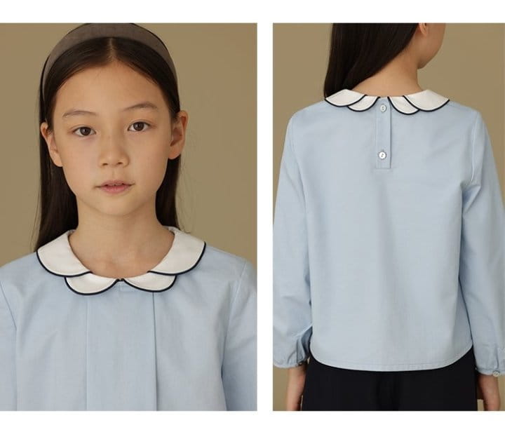 Ciel De Maman - Korean Children Fashion - #toddlerclothing - Flower Blouse - 5
