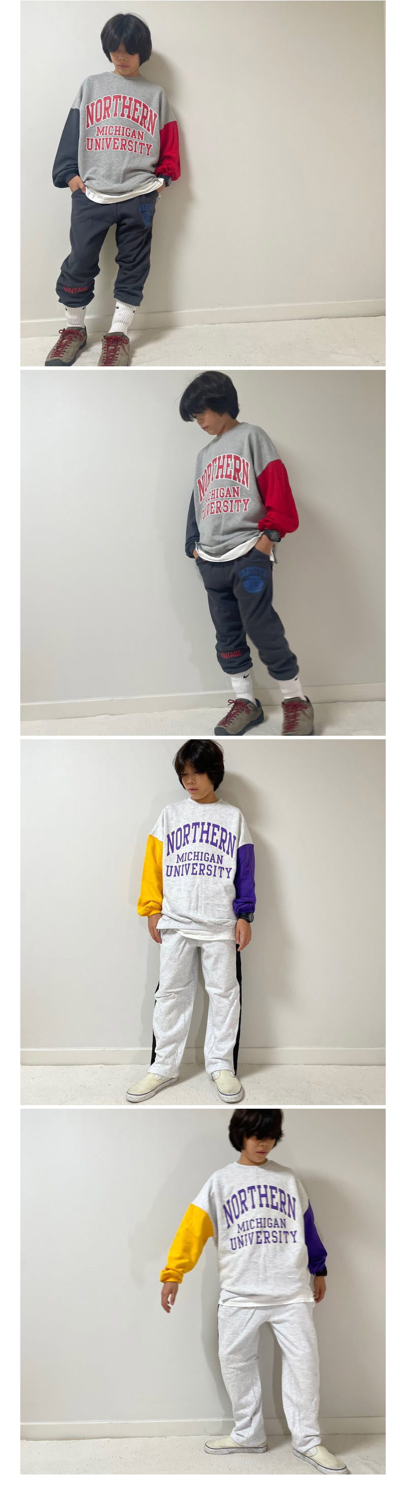Cotton Candy - Korean Children Fashion - #todddlerfashion - Entic Sweatshirt - 4