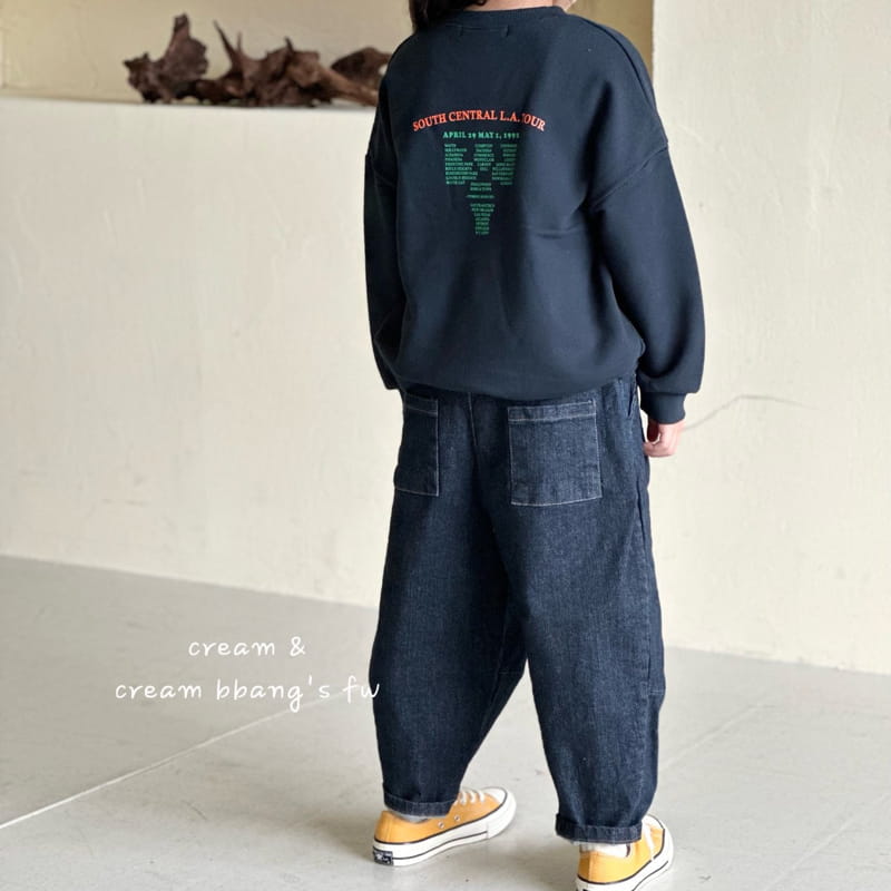 Cream Bbang - Korean Children Fashion - #magicofchildhood - Denim Pants - 11