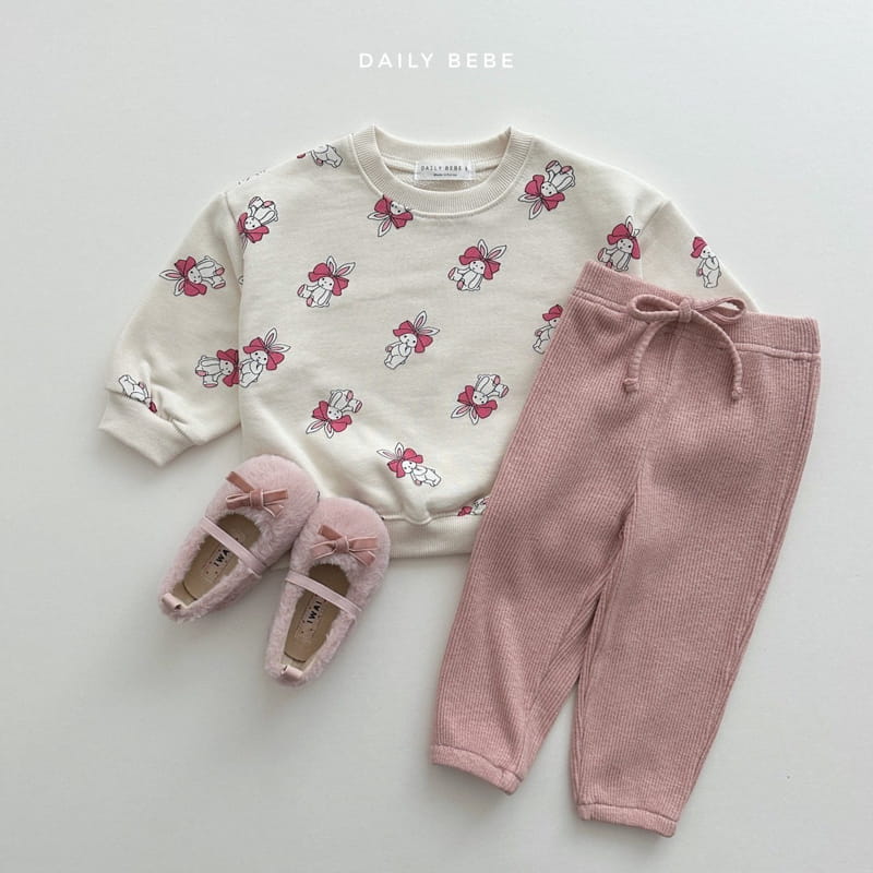 Daily Bebe - Korean Children Fashion - #Kfashion4kids - Pattern Sweatshirt - 3