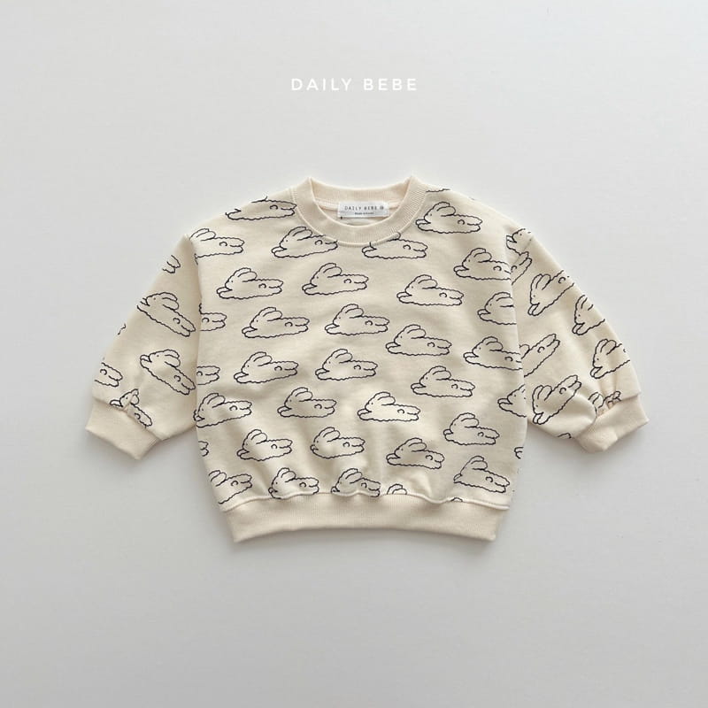 Daily Bebe - Korean Children Fashion - #Kfashion4kids - Pattern Sweatshirt - 4