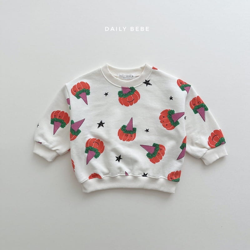 Daily Bebe - Korean Children Fashion - #minifashionista - Pattern Sweatshirt - 6