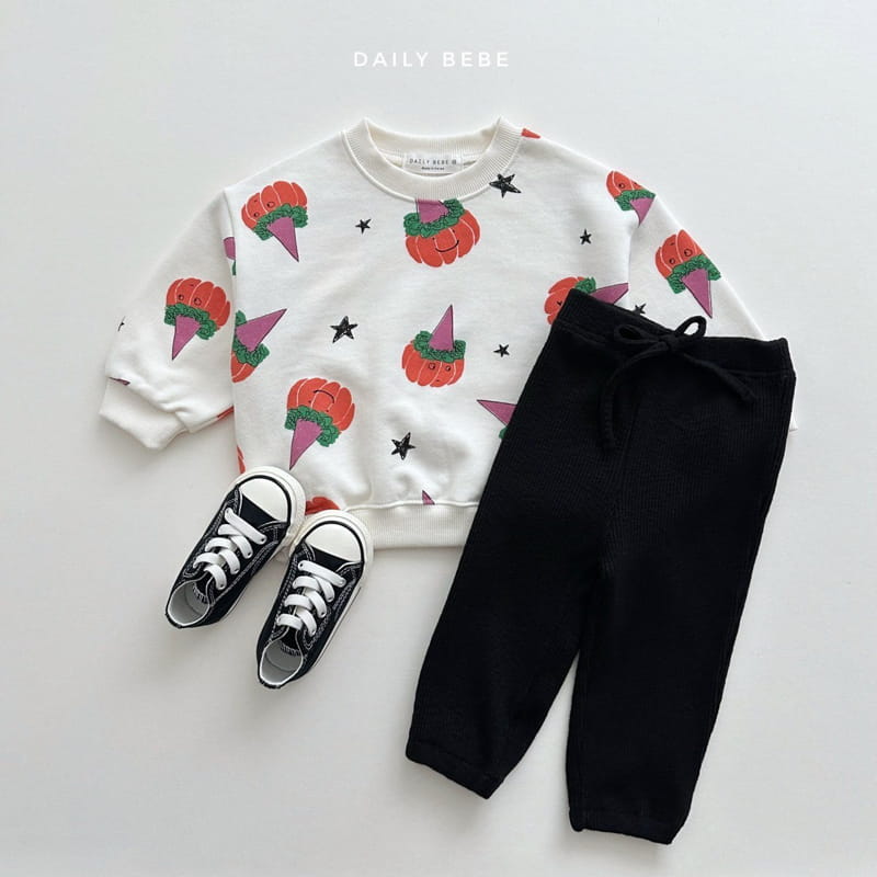 Daily Bebe - Korean Children Fashion - #prettylittlegirls - Pattern Sweatshirt - 7