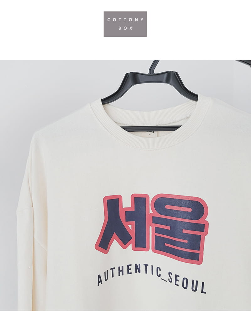 Daily Daily - Korean Women Fashion - #thelittlethings - Mom Seoul Athentic Sweatshirt - 7
