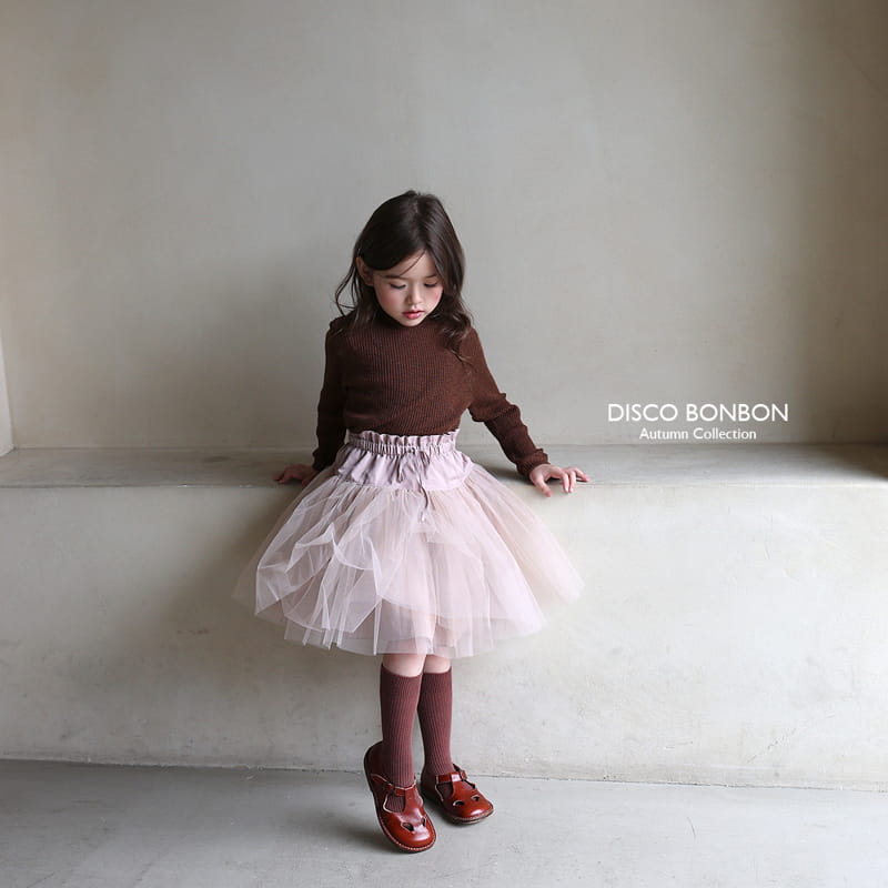 Disco Bonbon - Korean Children Fashion - #Kfashion4kids - Knit Tee - 3