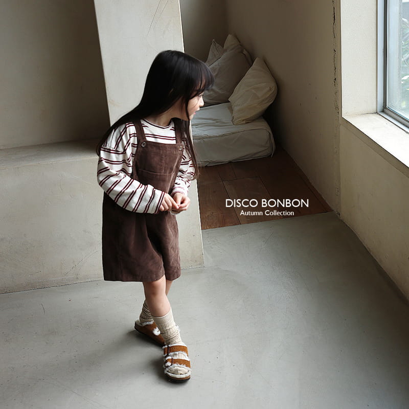 Disco Bonbon - Korean Children Fashion - #Kfashion4kids - Fall Dungarees Pants - 3