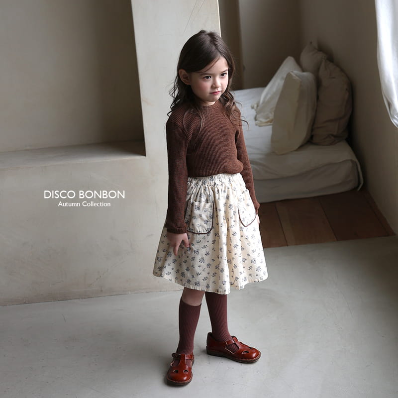 Disco Bonbon - Korean Children Fashion - #childofig - Knit Tee - 8