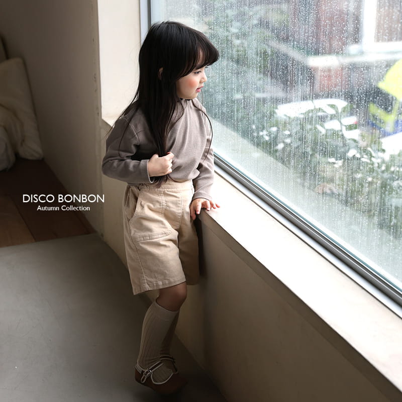 Disco Bonbon - Korean Children Fashion - #childrensboutique - Span Turtleneck Tee - 11